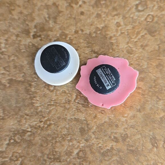 Red Rose and Peace Sign Shoe Croc Charms Set Sent As Shown Unisex Colorful - Picture 3 of 11